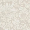 Liberty Interiors Furnishing Fabrics^Strawberry Meadowfield Chiltern Linen in Pewter Plaster Pink