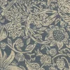 Liberty Interiors Furnishing Fabrics^Strawberry Meadowfield Ladbroke Linen in Lapis