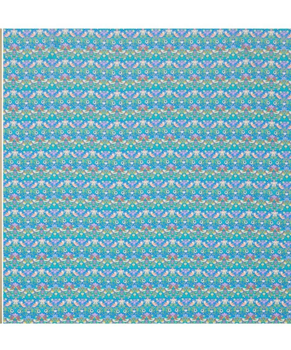 Liberty Fabrics Classic Silks|Crepe De Chine^Strawberry Thief Crepe de Chine