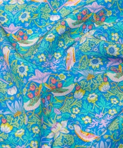 Liberty Fabrics Classic Silks|Crepe De Chine^Strawberry Thief Crepe de Chine