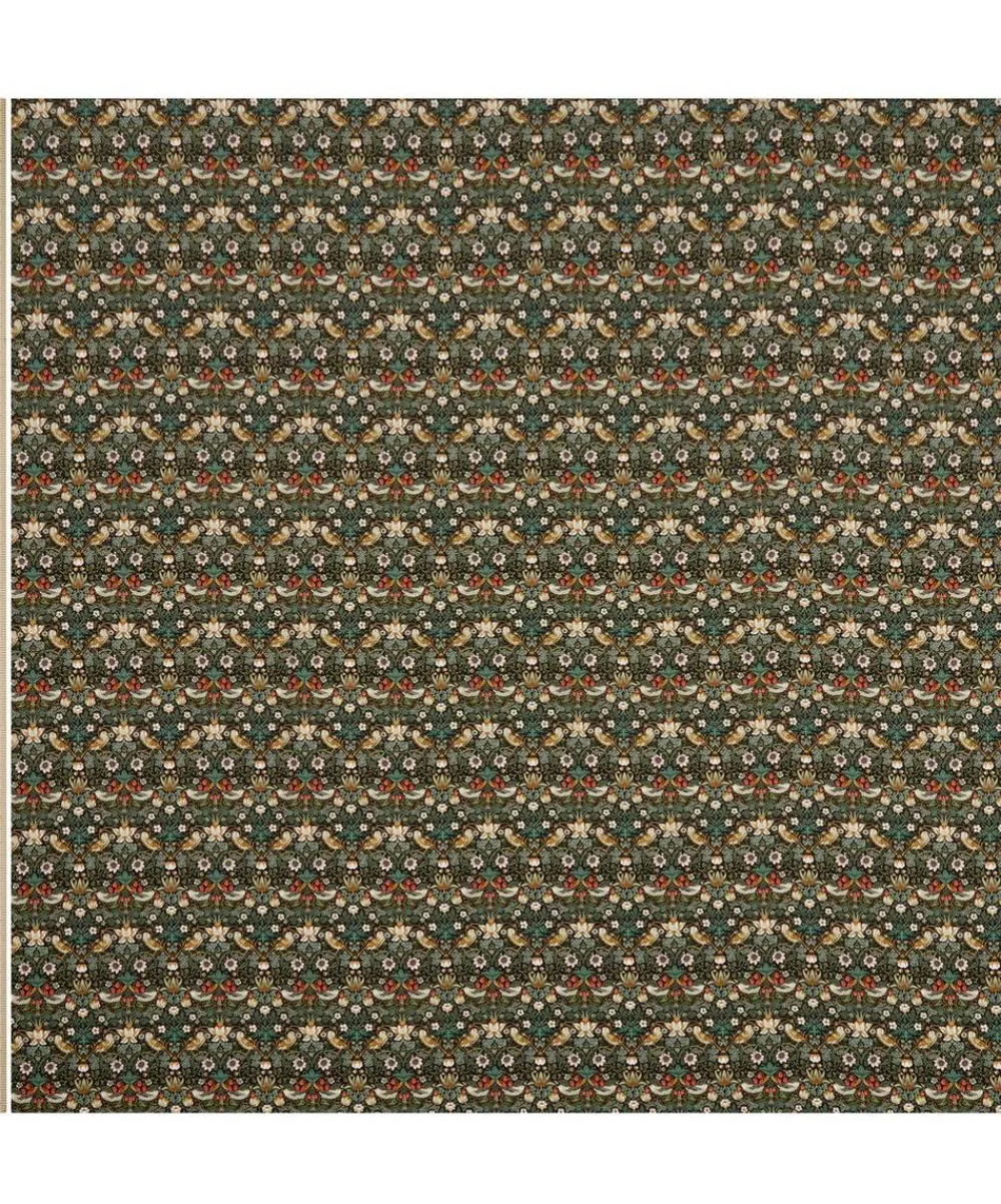 Liberty Fabrics Classic Silks|Crepe De Chine^Strawberry Thief Crepe de Chine