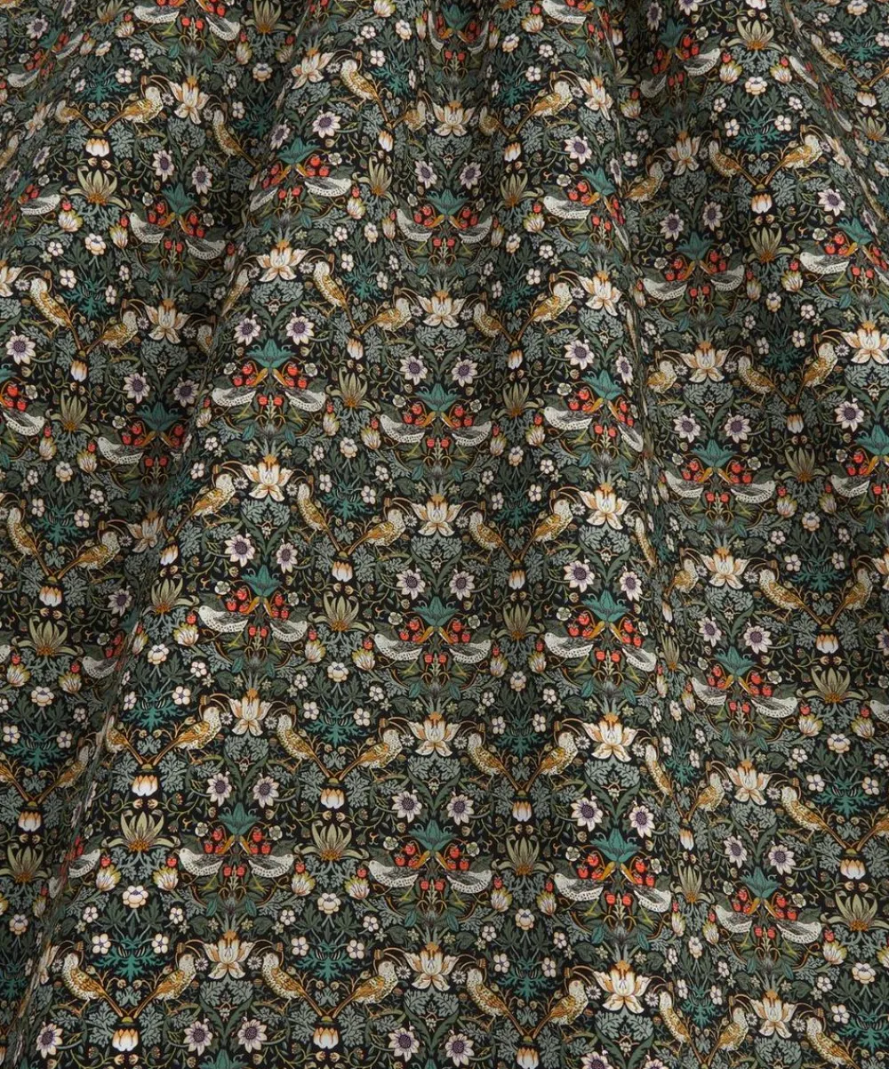 Liberty Fabrics Classic Silks|Crepe De Chine^Strawberry Thief Crepe de Chine