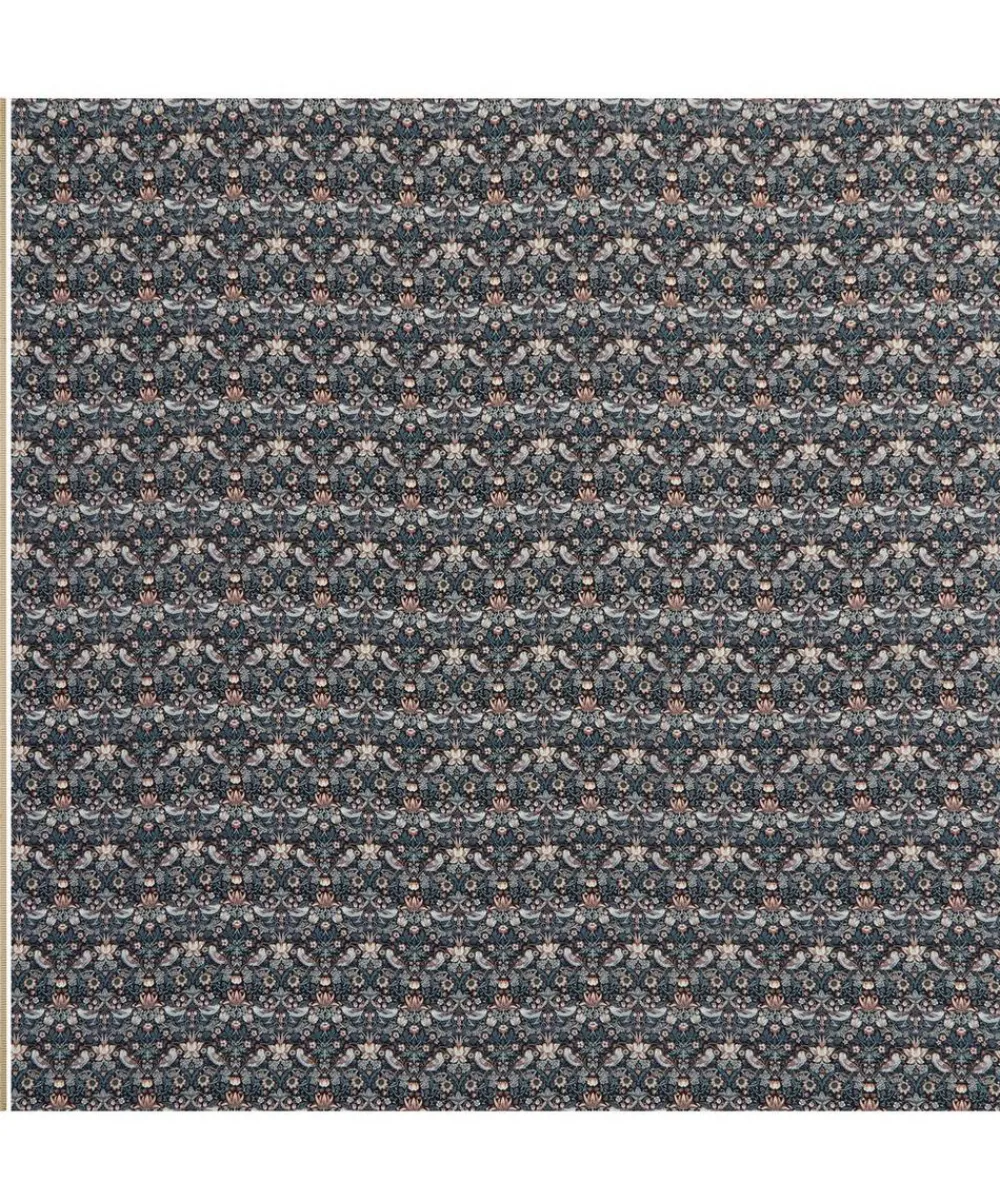 Liberty Fabrics Classic Silks|Crepe De Chine^Strawberry Thief Crepe de Chine