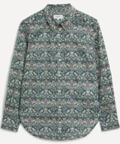 Liberty Tops^Strawberry Thief Fitted Shirt