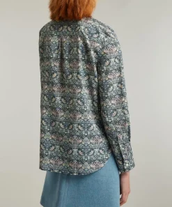 Liberty Tops^Strawberry Thief Fitted Shirt
