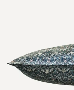 Coco & Wolf Bedding^Strawberry Thief Grey Silk King Pillowcases Set of Two