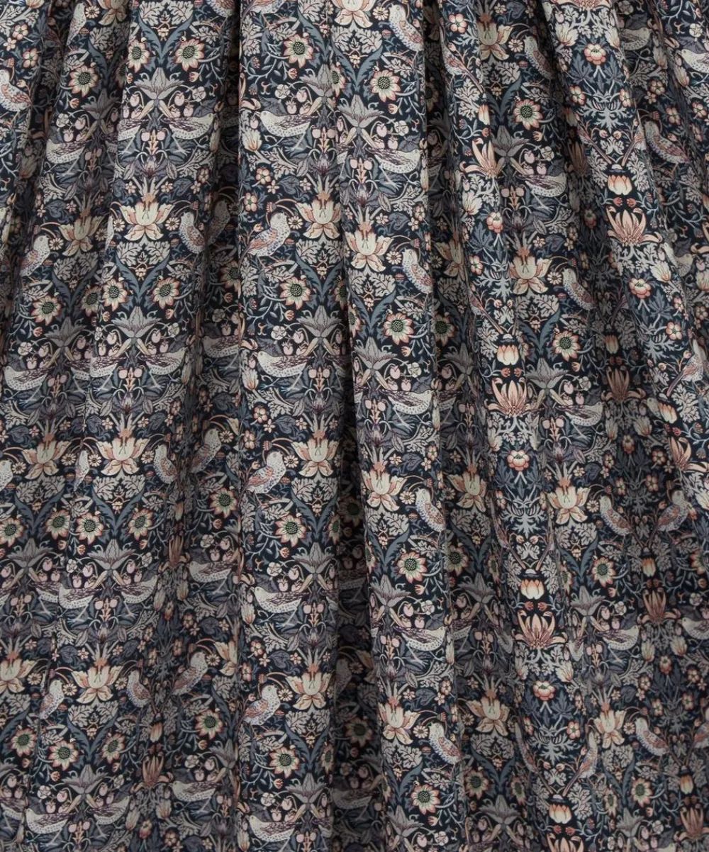 Liberty Fabrics Silk Satin|Classic Tana Lawn^Strawberry Thief II Silk Satin