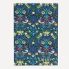 Liberty Stationery And Games^Strawberry Thief Print Cotton A5 Lined Notebook