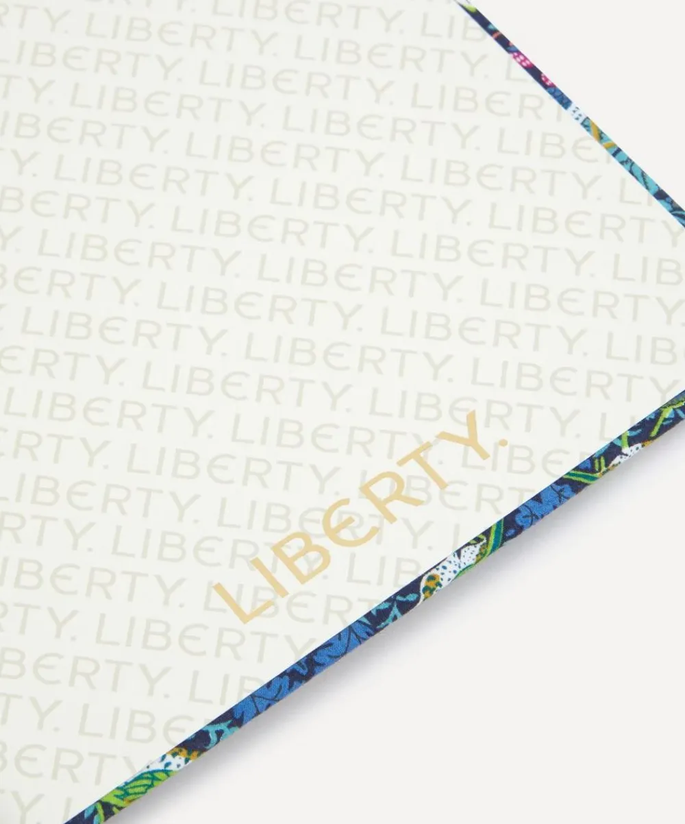 Liberty Stationery And Games^Strawberry Thief Print Cotton A5 Notebook