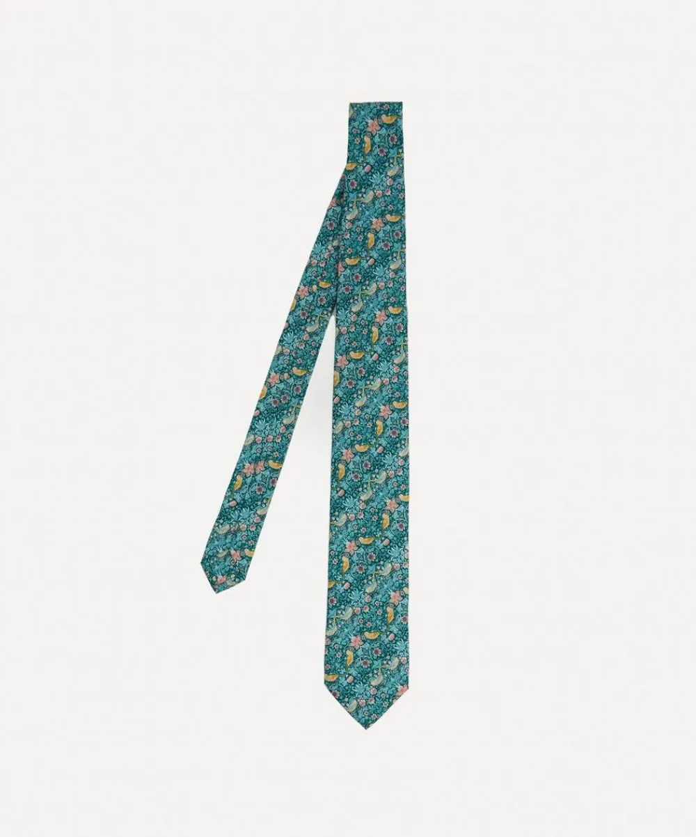 Liberty Ties^Strawberry Thief Printed Silk Tie