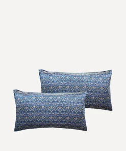 Coco & Wolf Bedding^Strawberry Thief Silk King Pillowcases Set of Two