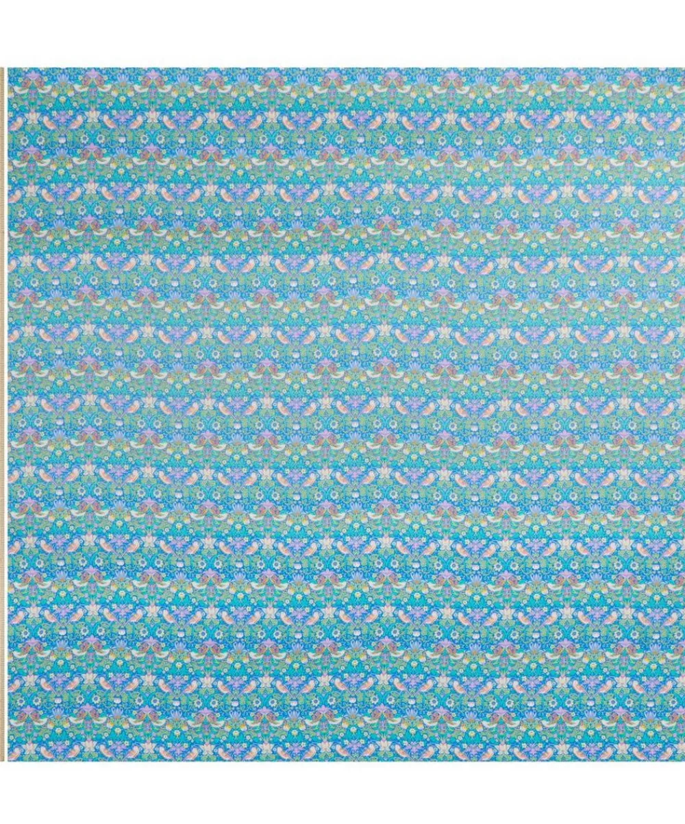 Liberty Fabrics Classic Silks|Silk Satin^Strawberry Thief Silk Satin