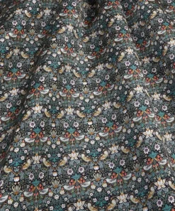 Liberty Fabrics Classic Silks|Silk Satin^Strawberry Thief Silk Satin