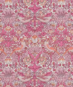 Liberty Fabrics Classic Tana Lawn|Tana Lawn™ Cotton^Strawberry Thief Spring Tana Lawn™ Cotton