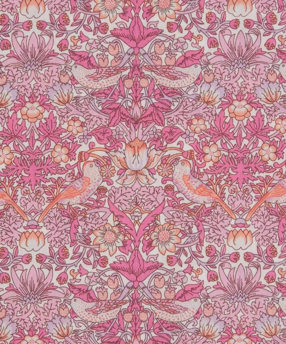 Liberty Fabrics Classic Tana Lawn|Tana Lawn™ Cotton^Strawberry Thief Spring Tana Lawn™ Cotton