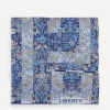 Liberty Pocket Squares^Strawberry Thief Stripe Silk Pocket Square