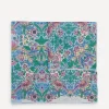 Liberty Pocket Squares^Strawberry Thief Stripe Silk Pocket Square