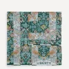 Liberty Pocket Squares^Strawberry Thief Stripe Silk Pocket Square