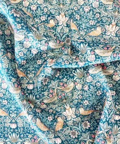 Coco & Wolf Bedding^Strawberry Thief Tana Lawn™ Cotton King Fitted Sheet