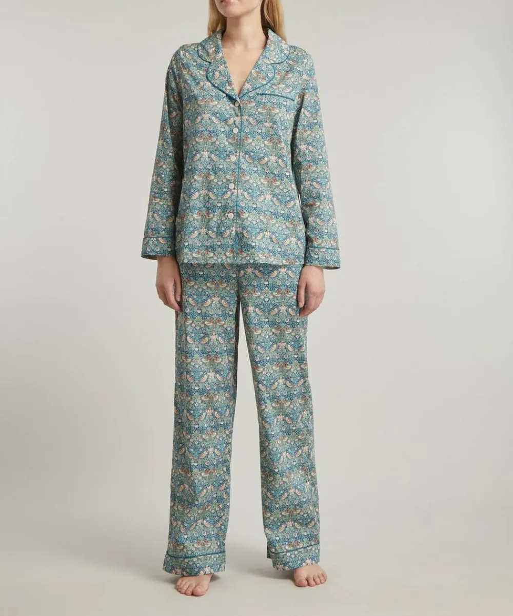 Liberty Sleepwear^Strawberry Thief Tana Lawn™ Cotton Pyjama Set