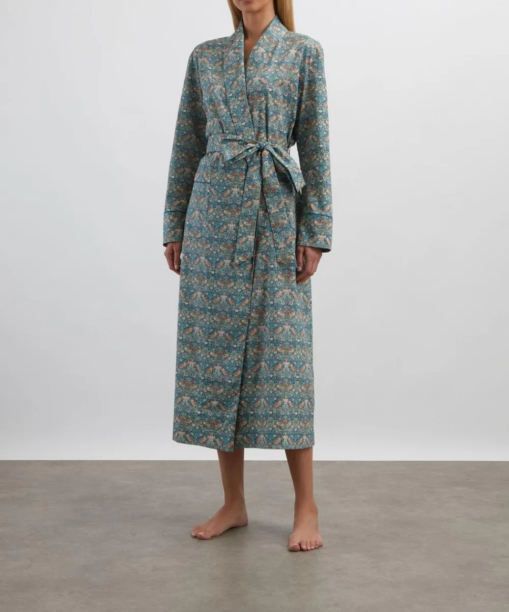 Liberty Sleepwear^Strawberry Thief Tana Lawn™ Cotton Robe
