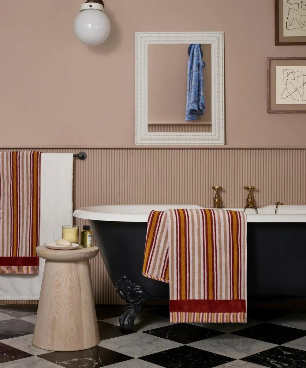 Liberty Bathroom Towels|Bathroom^Stripe Bath Towel 70x140cm