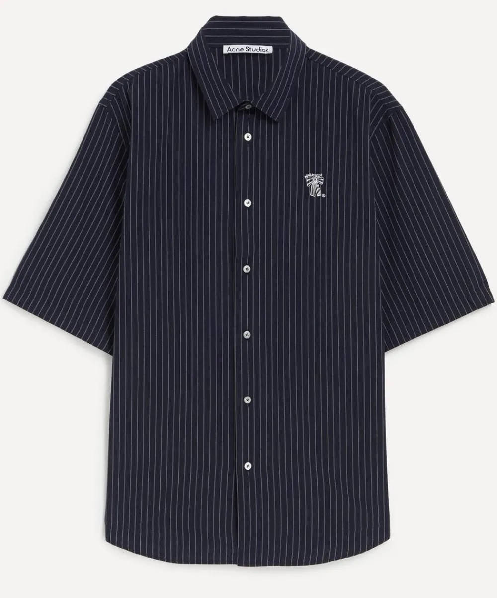 Acne Studios Shirts^Stripe Button-Up Shirt