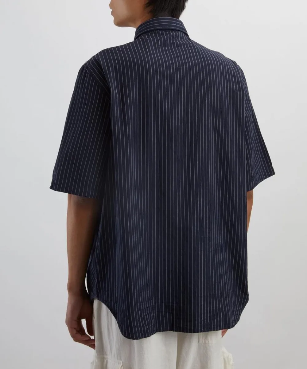 Acne Studios Shirts^Stripe Button-Up Shirt