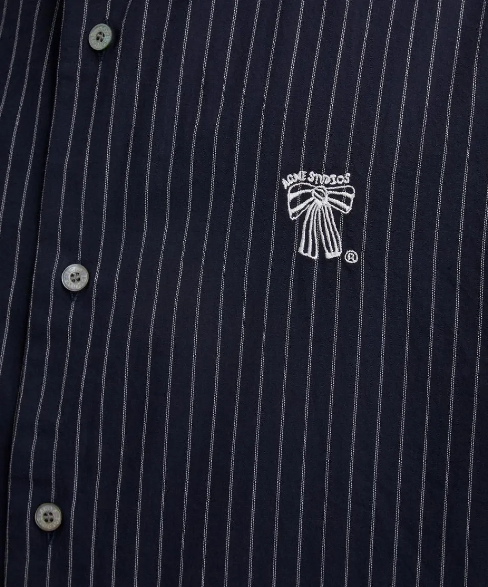 Acne Studios Shirts^Stripe Button-Up Shirt