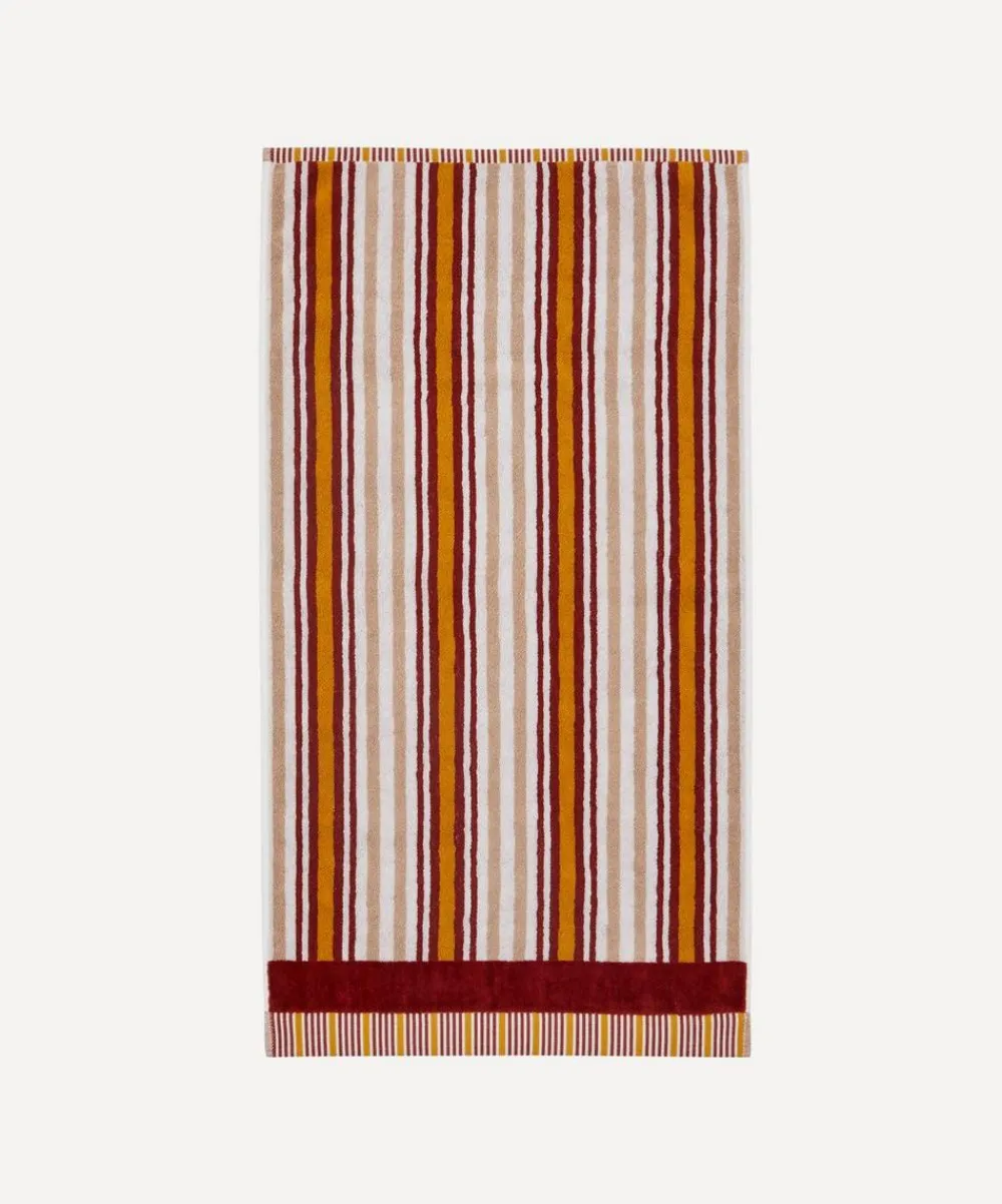 Liberty Bathroom Towels|Bathroom^Stripe Hand Towel 50x90cm