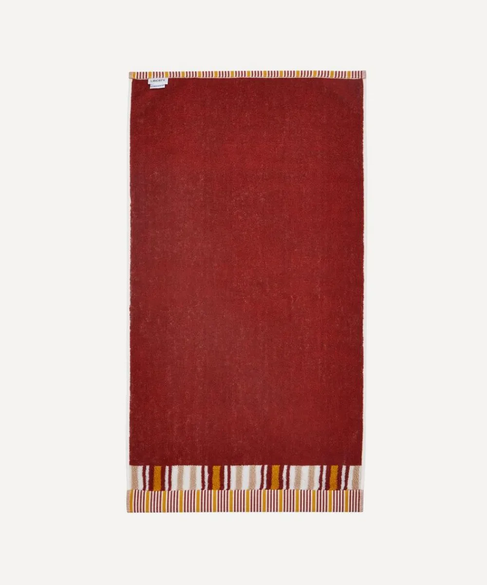 Liberty Bathroom Towels|Bathroom^Stripe Hand Towel 50x90cm