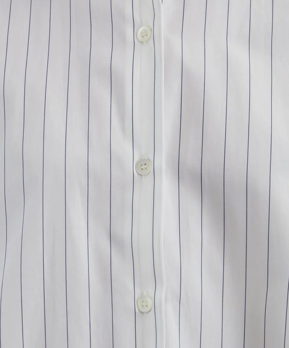 Dries Van Noten Tops^Striped Cotton Cocoon Shirt