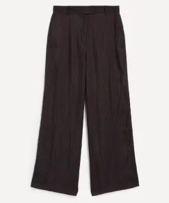 Dries Van Noten Trousers & Shorts^Striped Wide-Leg Trousers
