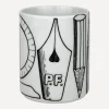 Fornasetti Stationery And Games^Strumenti Scrittura Porcelain Pencil Holder