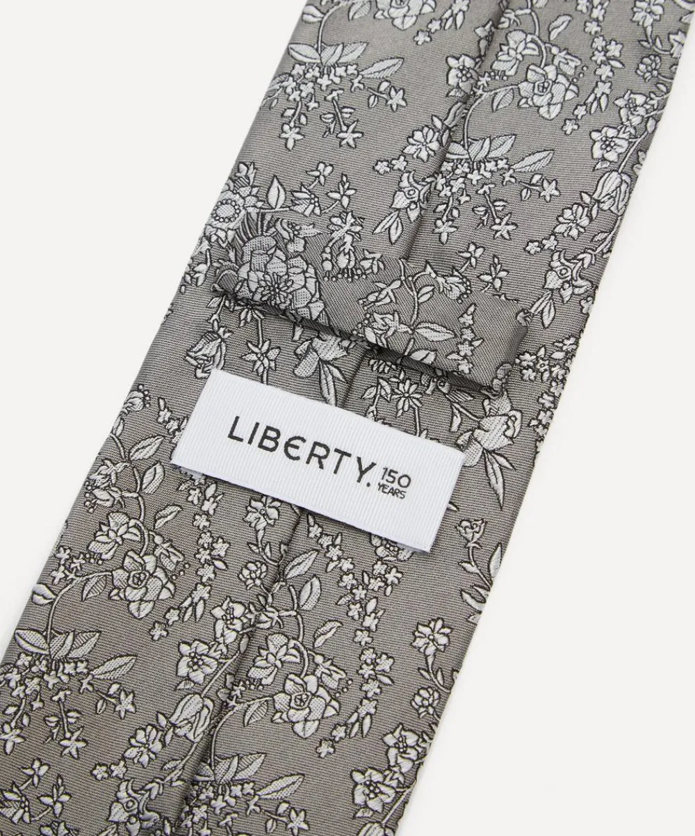 Liberty Ties^Summer Blooms Jacquard Silk Tie