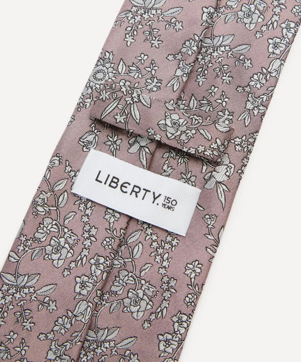 Liberty Ties^Summer Blooms Jacquard Silk Tie