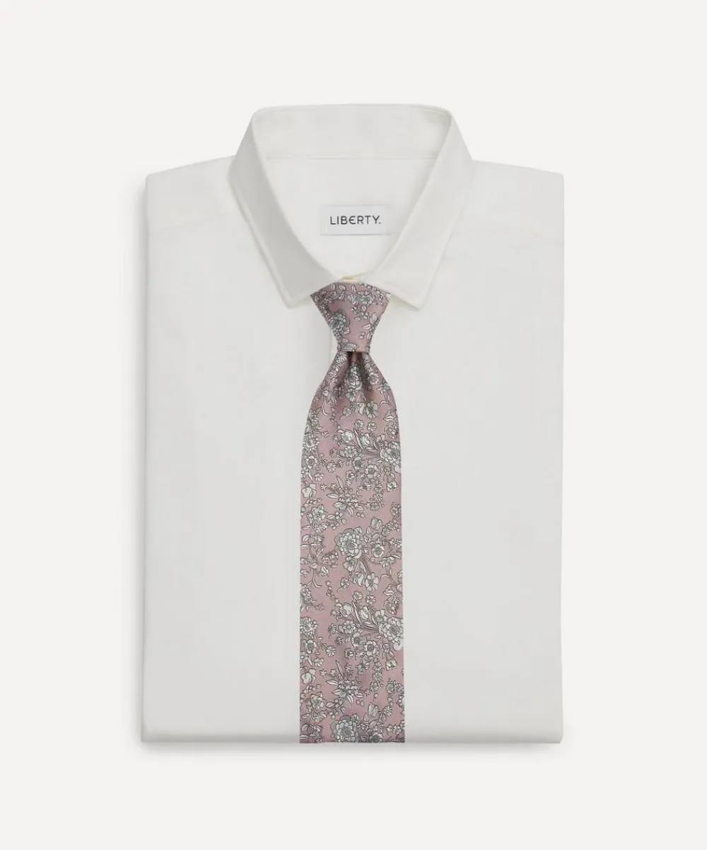 Liberty Ties^Summer Blooms Jacquard Silk Tie