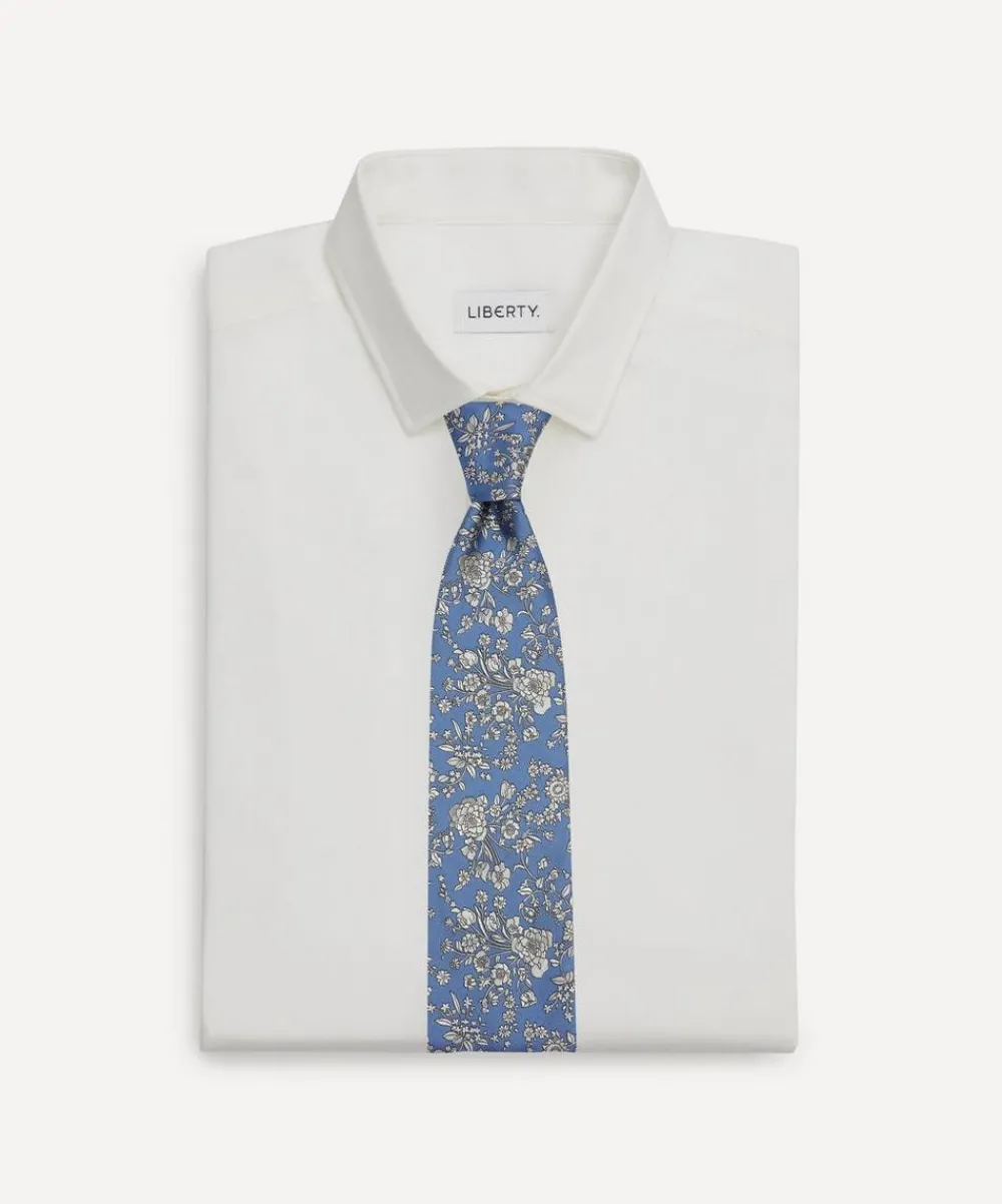 Liberty Ties^Summer Blooms Jacquard Silk Tie