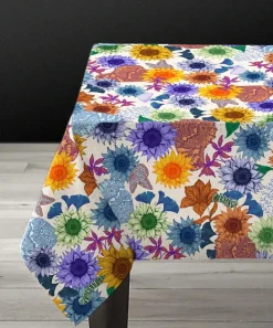 Avenida Home Tableware^Sunflower 200x165cm Linen Tablecloth
