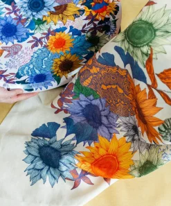 Avenida Home Tableware^Sunflower 200x165cm Linen Tablecloth