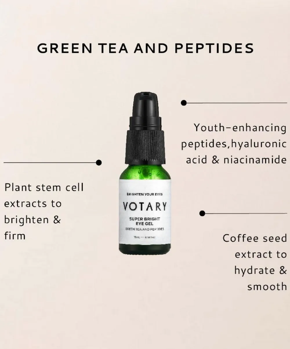 Votary Moisturisers^Super Bright Eye Gel 15ml