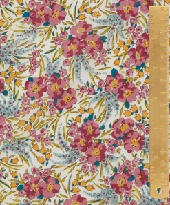 Liberty Fabrics Classic Tana Lawn|Tana Lawn™ Cotton^Swirling Petals Tana Lawn™ Cotton