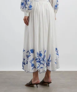 Scarlett Poppies Skirts^Talithia Embroidered Skirt