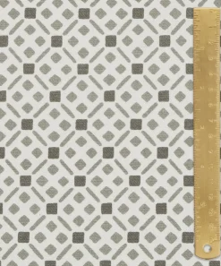 Liberty Interiors Furnishing Fabrics^Tapestry Trellis Cotton in Flax