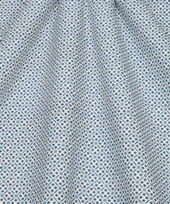 Liberty Interiors Furnishing Fabrics^Tapestry Trellis Cotton in Lapis