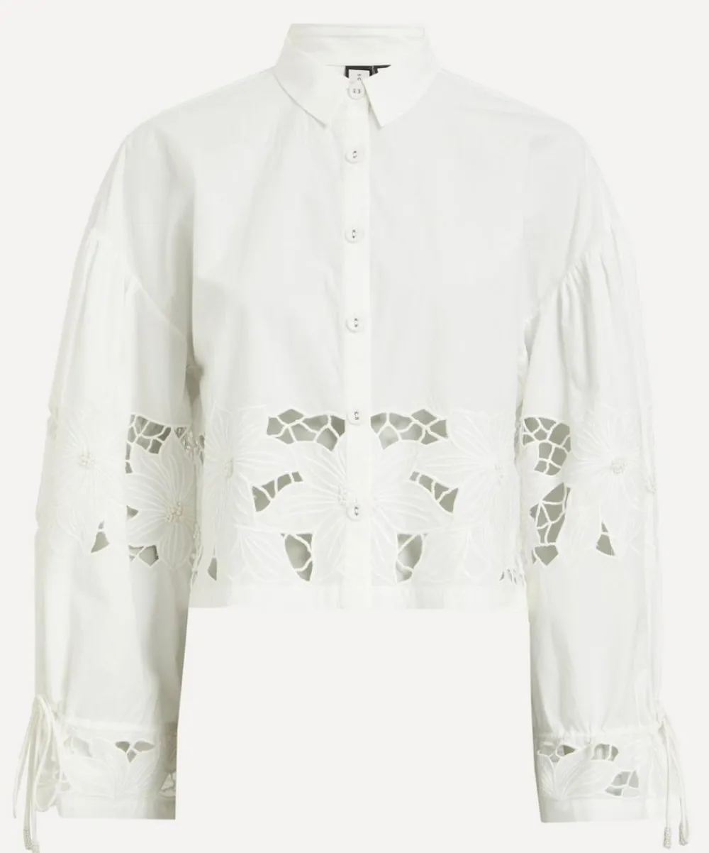 Scarlett Poppies Tops^Tasmin Embroidered Shirt