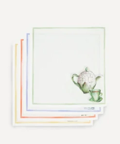 Tessitura Toscana Telerie Tableware^Tea Time Cotton Napkins Set of 4