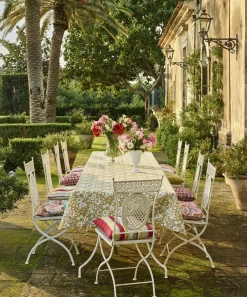 Liberty Interiors Furnishing Fabrics^Tempera Marwood in Fennel – Outdoor