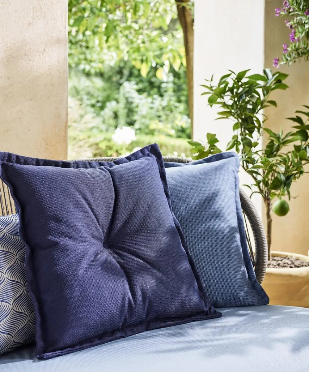 Liberty Interiors Furnishing Fabrics^Tempera Marwood in Ink – Outdoor