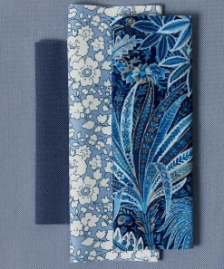 Liberty Interiors Furnishing Fabrics^Tempera Marwood in Nigella – Outdoor